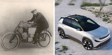 Václav Laurin y Václav Klement fundaron su empresa en 1895 e iniciaron la producción y reparación de bicicletas; ahora Skoda es un referente en electromovilidad