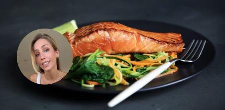 El salmón es uno de los alimentos beneficiosos para el corazón que menciona la nutricionista Natalia Sirvent.