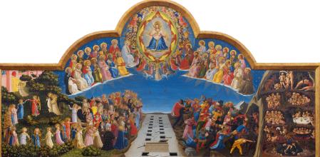 Fra Angelico, 'El juicio final', 1425-1428 