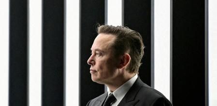 Elon Musk en la apertura de la nueva Gigafactory de Tesla en Gruenheide, Alemania 