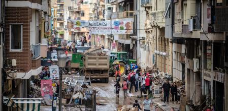 Visita a Algesemí una de las poblaciones mas afectadas.