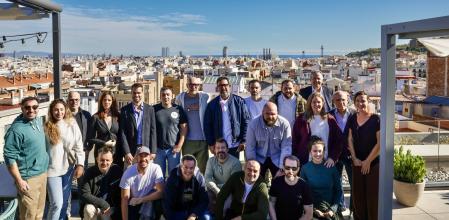 Els cuiners que van assistir ahir a la presentació i que participaran, juntament amb d’altres, en elForum