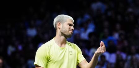 Carlos Alcaraz, este martes en París