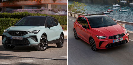 Tanto el Ibiza (rojo) como el Arona se han diseñado y se fabrican en la planta de Martorell&nbsp;