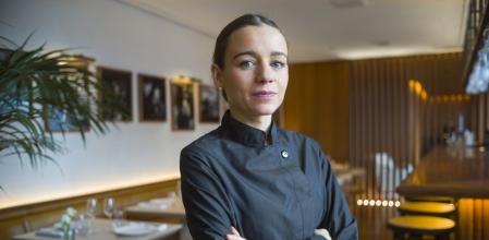 Martina Puigvert en la sala de Veraz