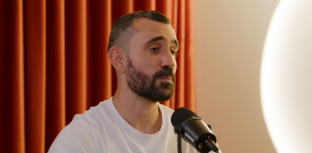 Marc Romera en un momento del podcast