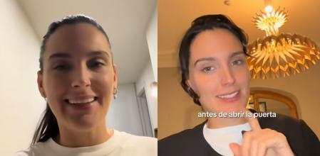 Sara y su pareja tuvieron que contratar los servicios de un cerrajero para poder entrar en casa