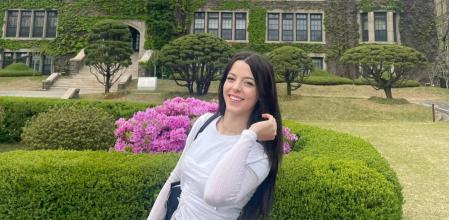 Natalia Blanco, española en Seúl