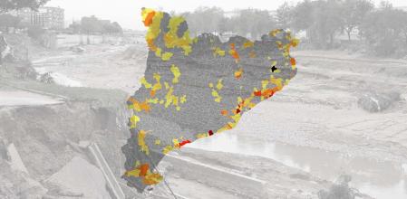 Concentración de instalaciones y equipamientos en zonas inundada