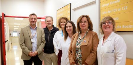 Responsables del Campdevànol y del Rotary Club.