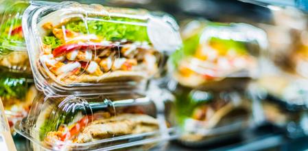 Platos preparados en el supermercado.