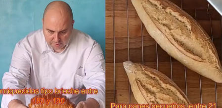 Un cocinero habla sobre los trucos para saber hornear pan.