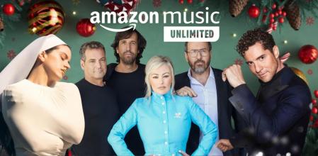 Disfruta de las mejores canciones y discos estas Navidades con Amazon Music Unlimited