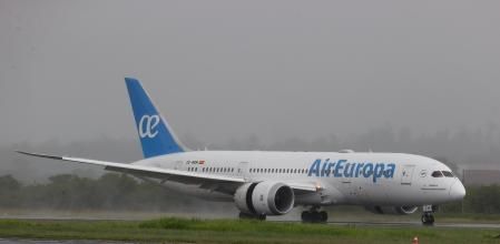Avión de la aerolínea Air Europa 