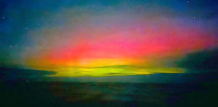 Auroras boreales en Terschelling.