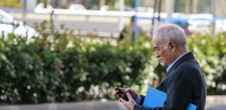El juez Juan Carlos Peinado en los juzgados de Plaza de Castilla de Madrid.