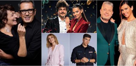 Todos los rostros televisivos de las campanadas este año