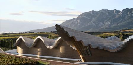 La riojana Bodegas Ysios, con Sierra Cantabria de telón de fondo, se ha situado en la tercera posición&nbsp;
