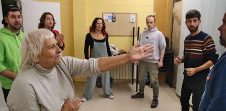 Taller de teatro de calle.