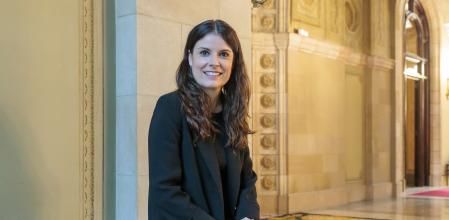 Mònica Sales dijous al Parlament