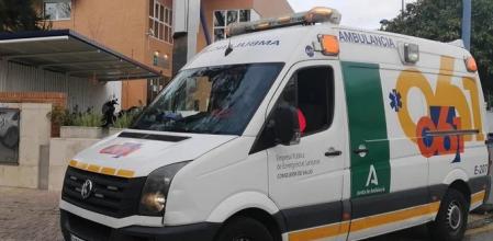 Una ambulancia del 061 de Andalucía, en una imagen de archivo&nbsp;