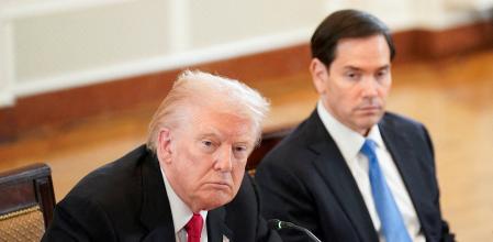El secretario de Estado, Marco Rubio, igual negocia la paz con Ucrania en nombre del presidente Donald Trump que alienta la guerra con el gobierno venezolano de Nicolás Maduro&nbsp;