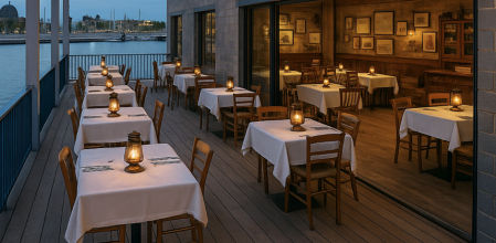 Recreación del nuevo restaurante liderado por el chef Albert Ventura