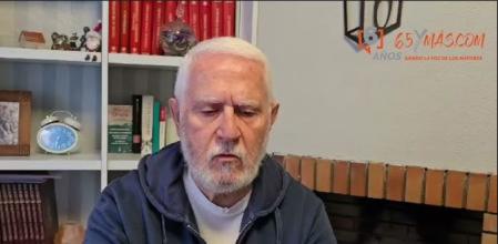 Santiago Menchero, miembro de la asociación ASJUBI40.&nbsp;