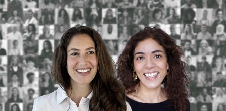 Angela García Romero, directora de proyectos de 'Make Mothers Matter', y Afaf Abounouadar, directora ejecutiva