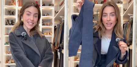 Natalia Cebrián comparte los trucos para lucir abrigos largos si eres bajita