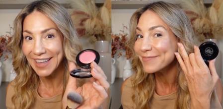 Bárbara Martos enseña a aplicar bien el colorete en piel madura