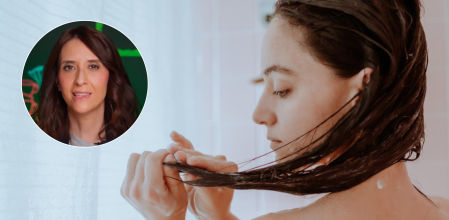 Mar Sánchez, experta en dermocosmética, sobre el pelo graso: ''Uno de los errores es tocarlo demasiado porque transfieres residuos y desequilibras el microbioma''