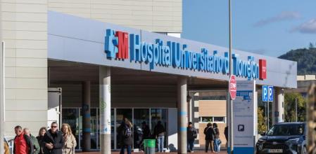 Entrada al Hospital de Torrejón de Ardoz
