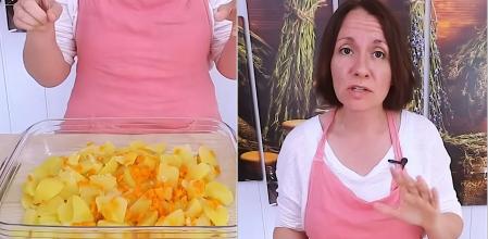 Una cocinera explica cómo hacer la ensaladilla rusa.