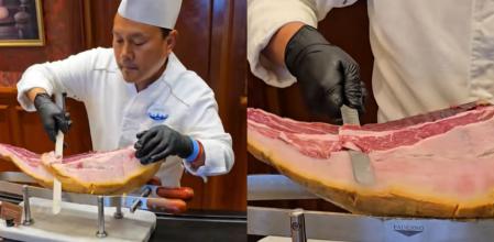 Cortador de jamón en Disneyland París