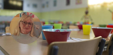 imagen de un comedor escolar