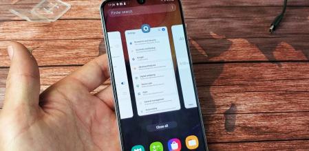 Aplicaciones en segundo plano en un móvil Android