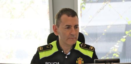 Manel Vázquez, intendente de la guardia urbana de Tarragona.