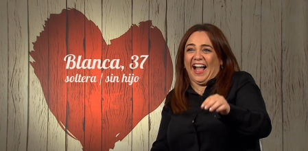 Blanca en 'First Dates'