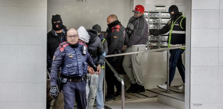 Uno de los arrestos de la operación contra los Trinitarios en Catalunya&nbsp;