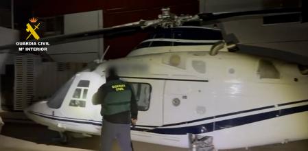 La organización introducía la droga en helicóptero por el sur de España desde Marruecos&nbsp;
