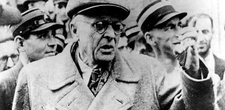 Chaim Rumkowski, líder judío del gueto de Lodz