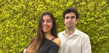 Martina Díaz Vélez y Carles Rigat Almansa, cofundadores de StoryMakers