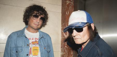 Entrevista a Will Hodkingson y Lawrence, que presentan biografia de Lawrence 16 de septiembre de 2025. Foto: Joan Mateu Parra...