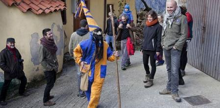 El Guirria es el personaje principal de esta fiesta del pueblo asturiano de San Juan de Beleño.