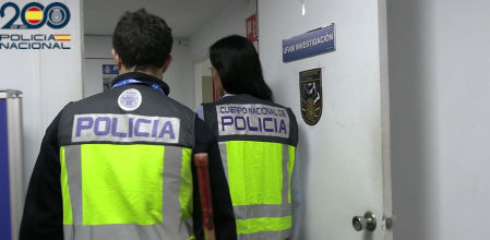 La detención la llevó a cabo la Policía Nacional.