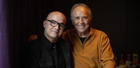 Jofre Bardagí y Joan Manuel Serrat, en Paral·lel 62