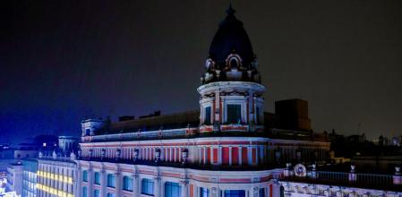 L’edifici de Can Jorba, ahir, és tancat des de l’agost del 2024