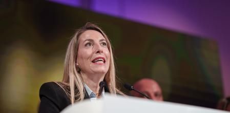 La presidenta de Extremadura, María Guardiola. 