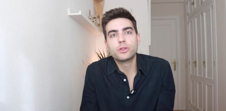 Edu Saz en un momento del vídeo